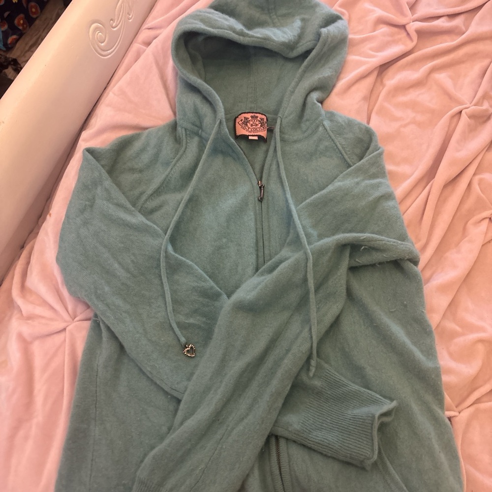 vintage juicy couture sweater zip up